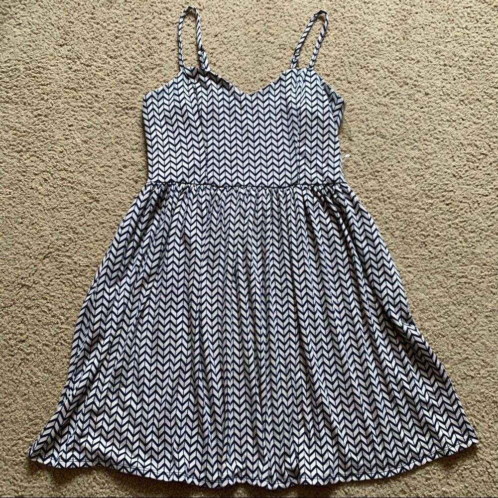 Print Dress w/ POCKETS